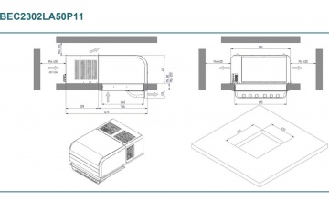 Agregat monobloc tavan Rivacold BEC2302LA50P11